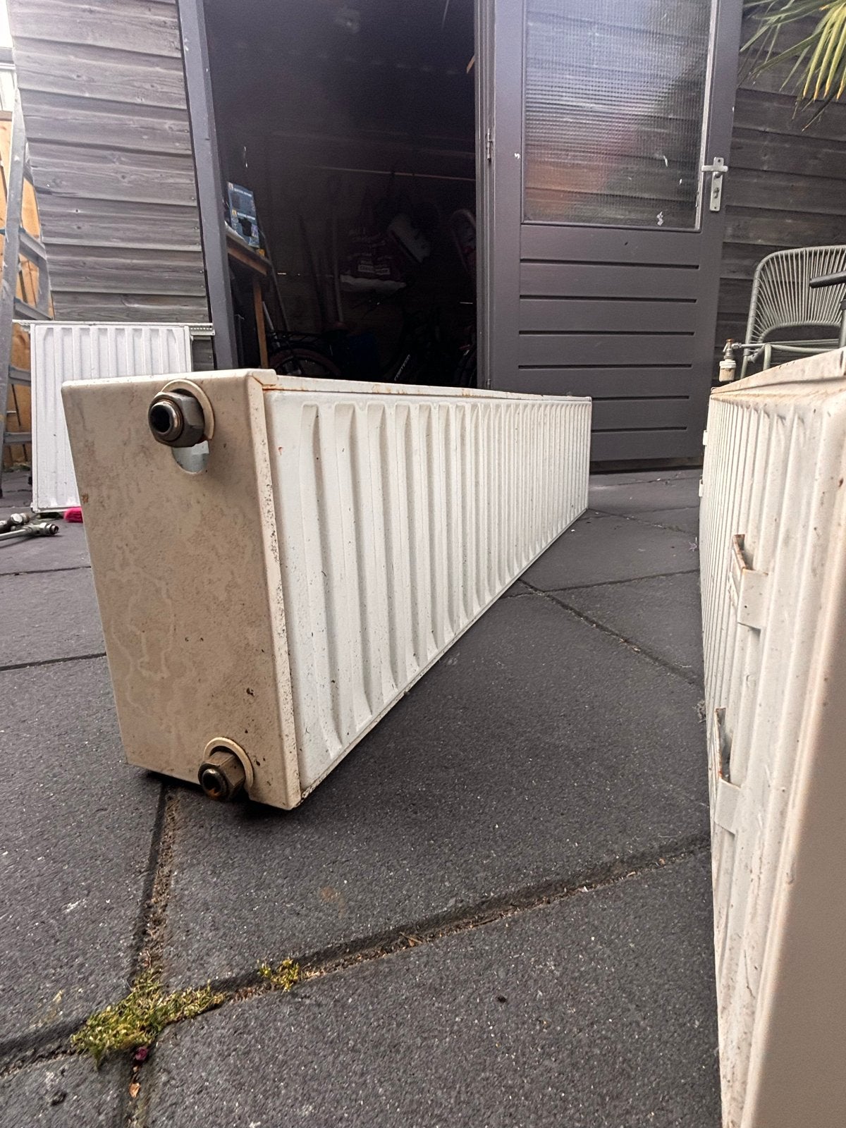 Radiatoren met radiatorkraan - Kleine opknapbeurt nodig, Ophalen, Gebruikt, Radiator, 30 tot 80 cm