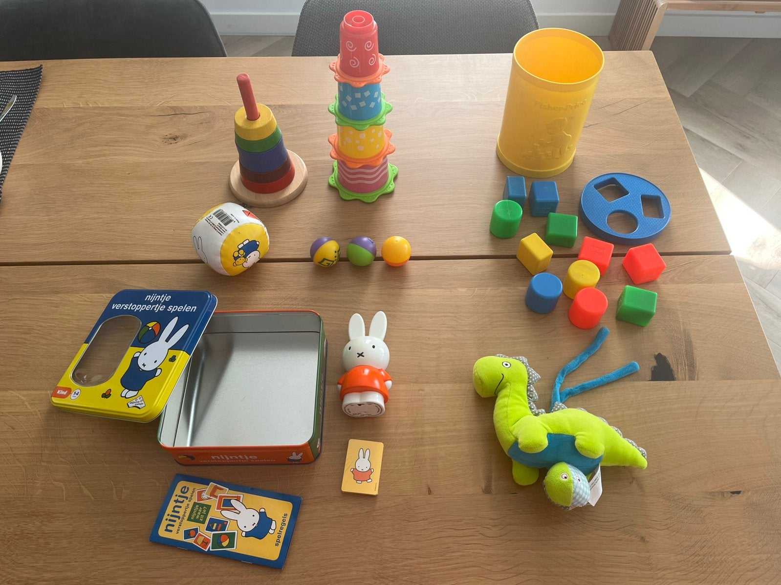 Pakket baby/peuterspeelgoed oa Nijntje, Fischer price., Ophalen of Verzenden, Gebruikt, Overige typen