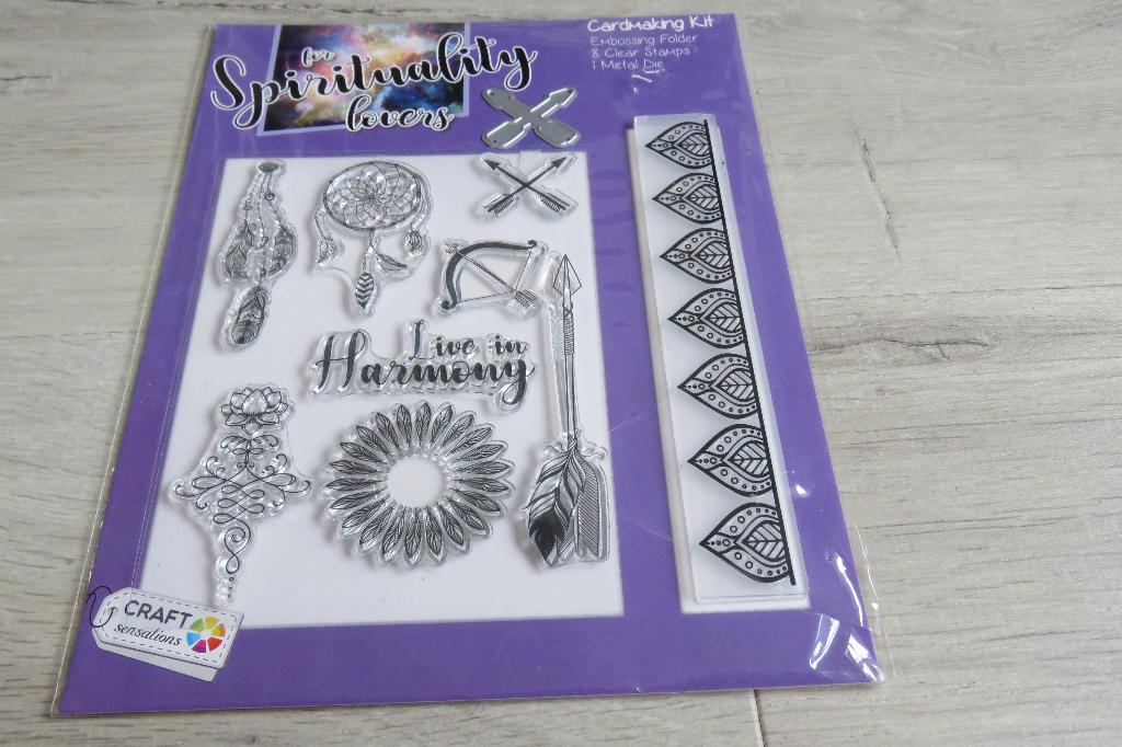 Stempels Snijmal en Embossing Folder For Spirituality Lovers, Ophalen, Nieuw, Clearstamp