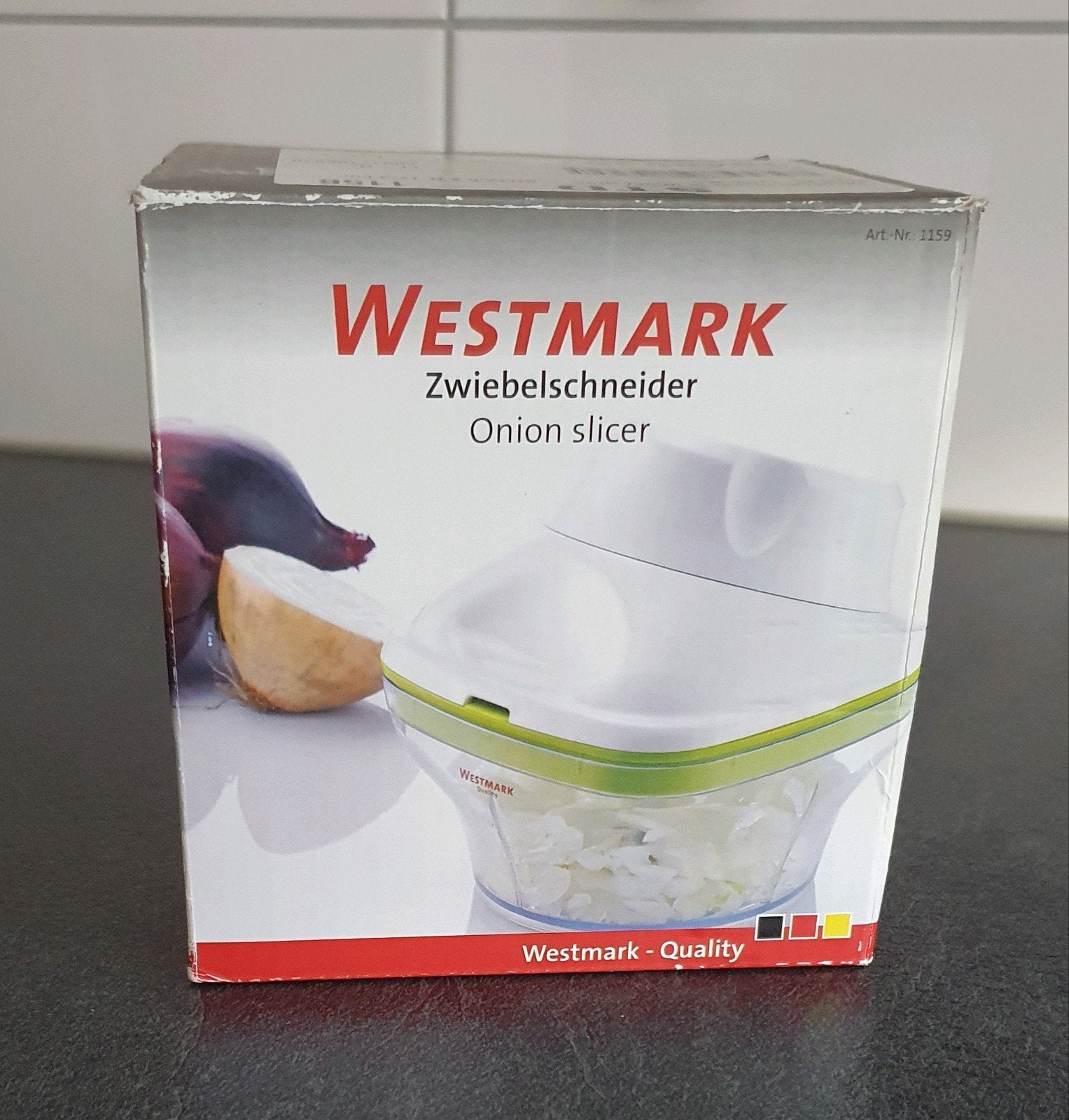 Uien/groente/kruiden snijder/klopper, Ophalen of Verzenden, Zo goed als nieuw