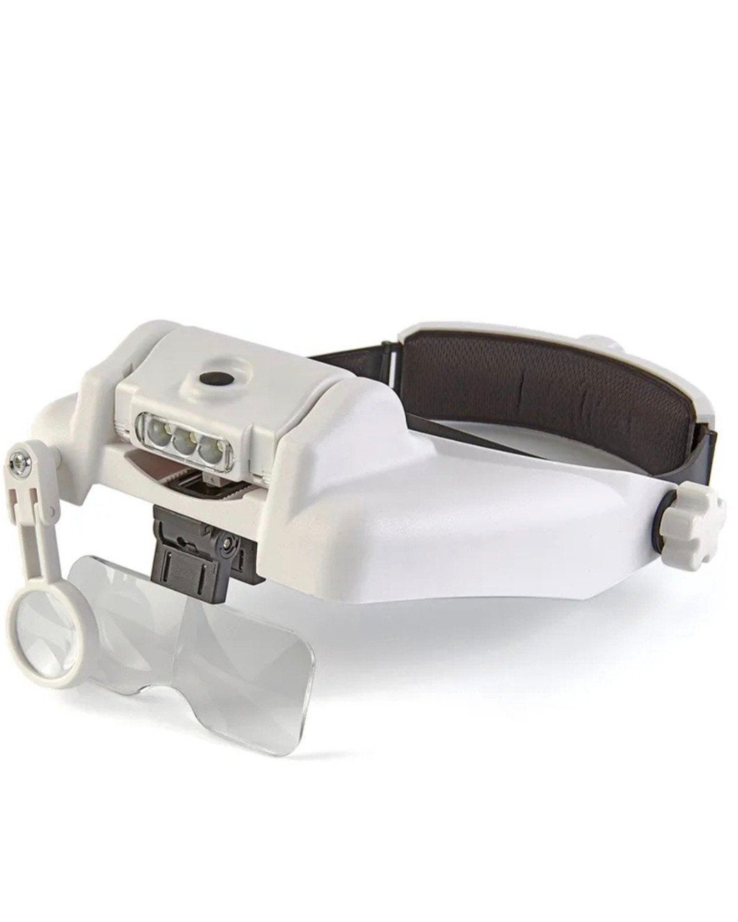 Hoofdband Loepbril met LED-verlichting, Ophalen of Verzenden, Nieuw, Vergrootglas of Loep