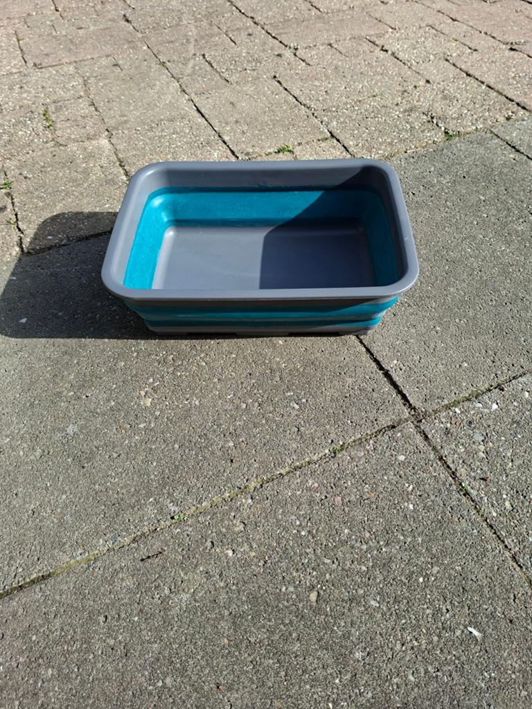 Opvouwbare krat 38x28x12 cm - Ideaal voor camper/caravan, Caravans en Kamperen, Ophalen of Verzenden
