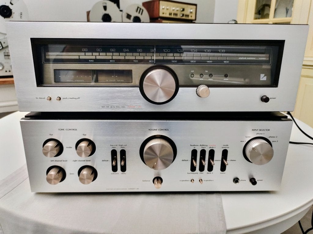LUXMAN L 80 EN T 88 V., Ophalen of Verzenden, Overige merken