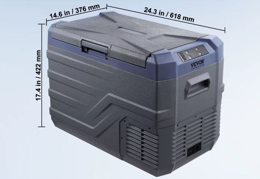 37L Elektrische Compressor Koelbox Elektrisch Camping Auto, Ophalen of Verzenden, Nieuw, Koelbox, Compressor