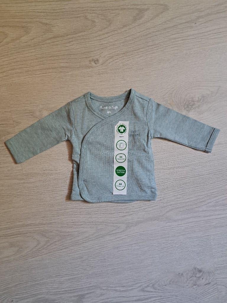 overslag hemd (Zeeman) 44, Kinderen en Baby's, Babykleding | Prematuur, Jongetje of Meisje, Nieuw, Ophalen of Verzenden, Nacht- of Onderkleding