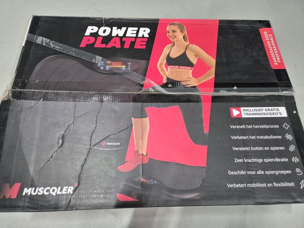 Muscler Powerplate trilplaat, Sport en Fitness, Ophalen of Verzenden