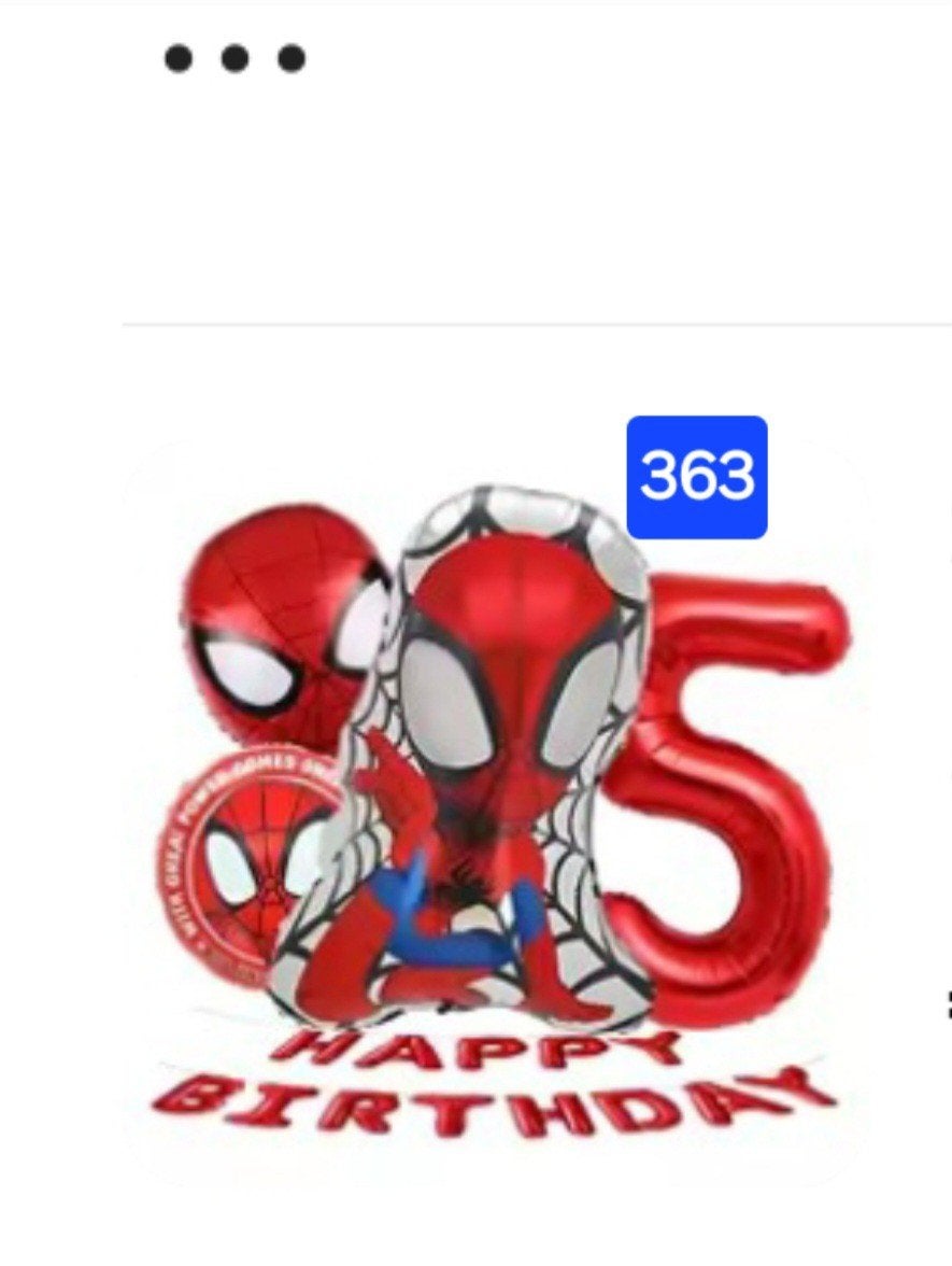 Gratis verzending Nieuw Spiderman Feestpakket -, Ophalen, Nieuw, Versiering, Verjaardag