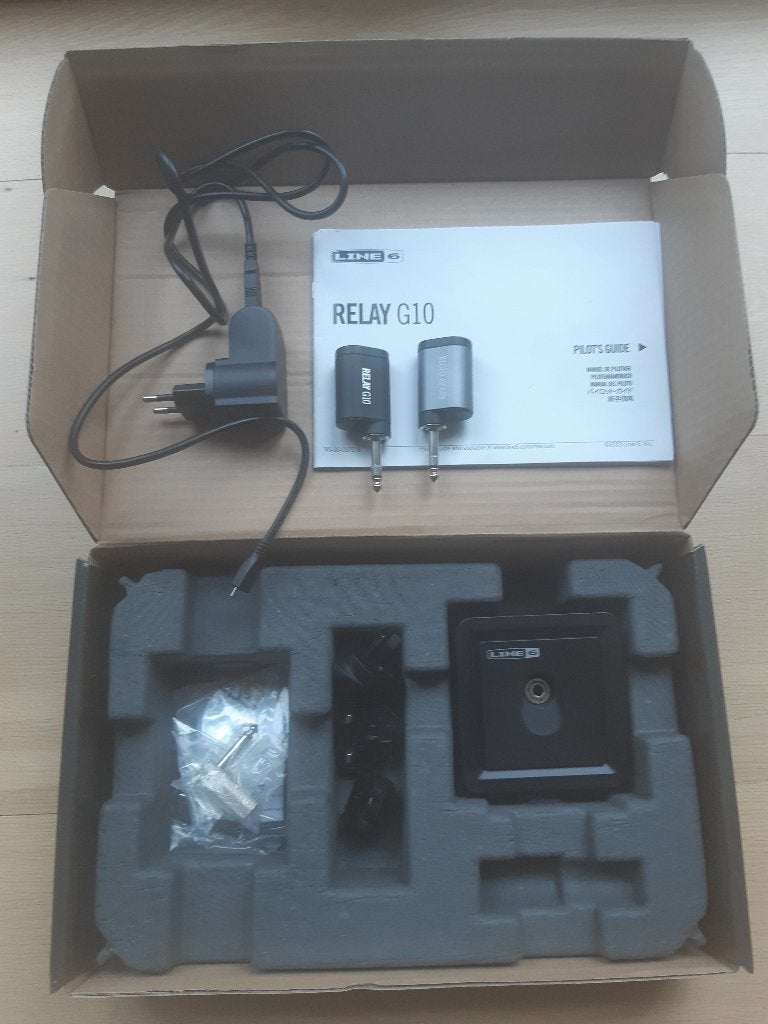 Line6 Relay G10, Muziek en Instrumenten, Microfoons, Ophalen of Verzenden, Zo goed als nieuw, Instrumentmicrofoon, Draadloos