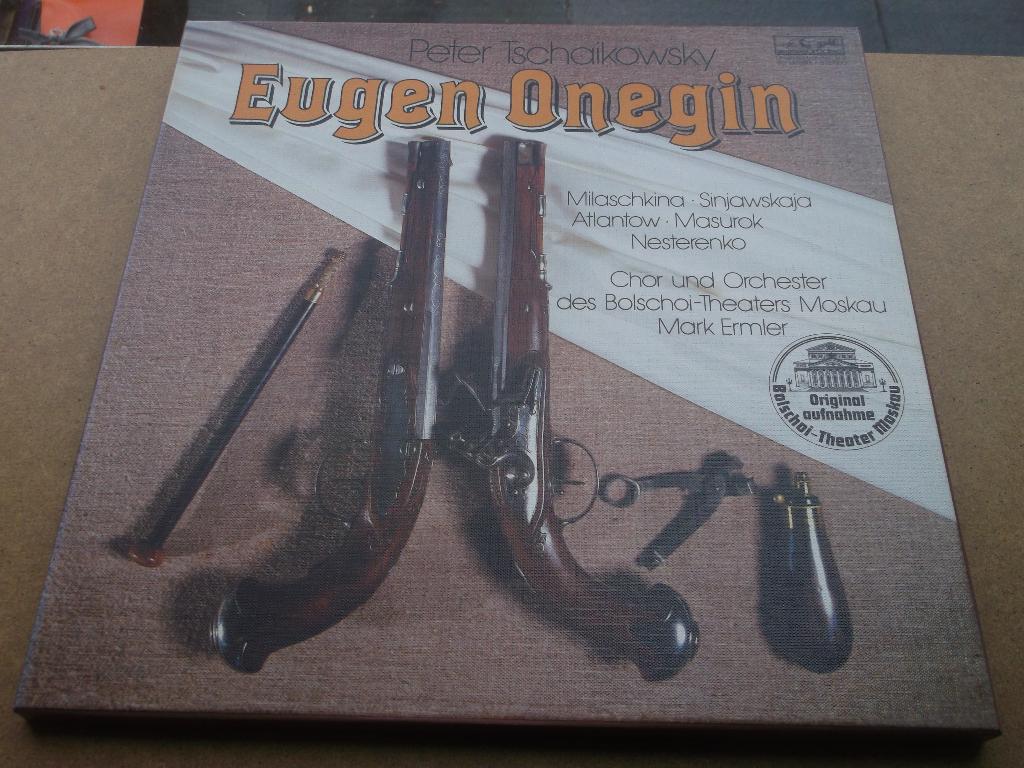 Tschaikowsky~Eugen Onegin~Chor/Orch.Bolschoi-Th~Ermler (3LP), Opera of Operette, Ophalen of Verzenden, Zo goed als nieuw, 12 inch
