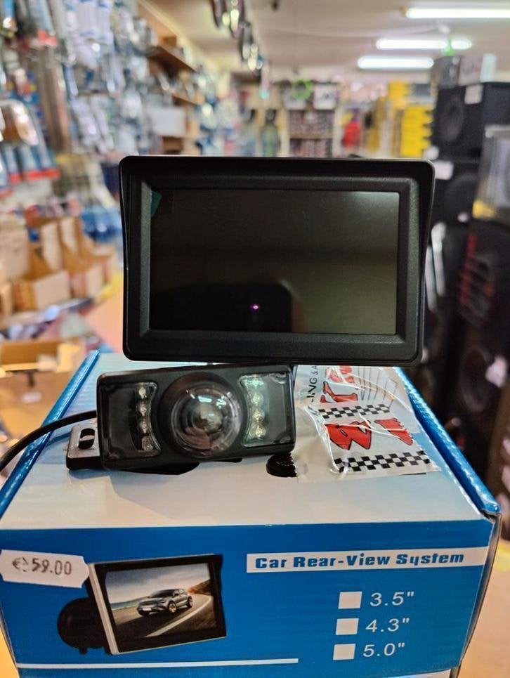 Achteruitrij camera compleet met 5 meter draad, Niet ingevuld, Niet ingevuld, Nieuw, Ophalen of Verzenden