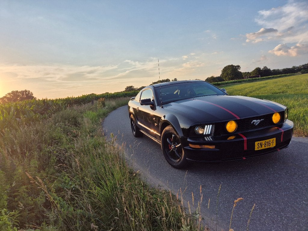 Ford Mustang 4.6 GT 2006, Auto's, Ford, Automaat, Achterwielaandrijving, 4 stoelen, Zwart