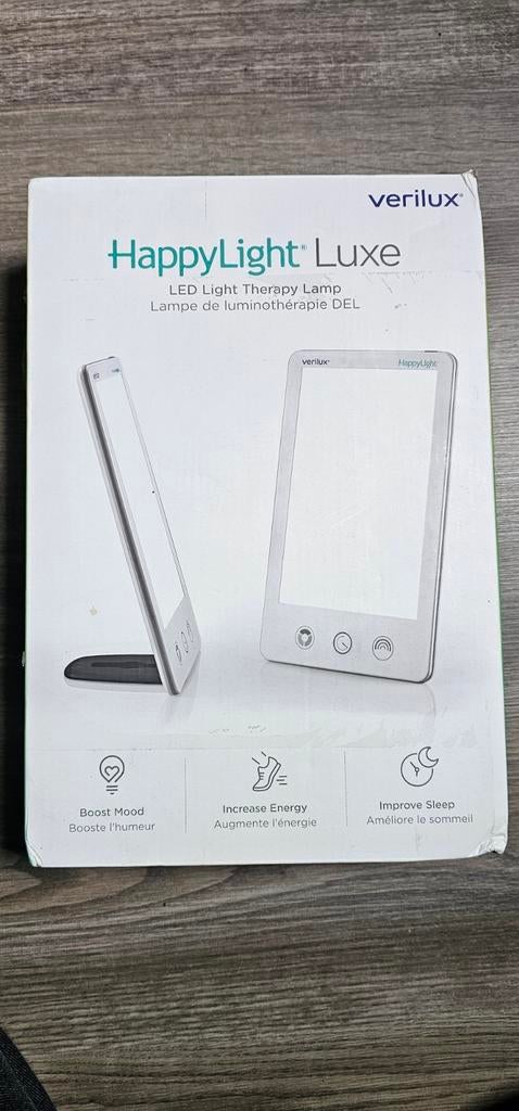 Verilux HappyLight Luxe – Daglichtlamp / Lichttherapie, Ophalen of Verzenden, Nieuw