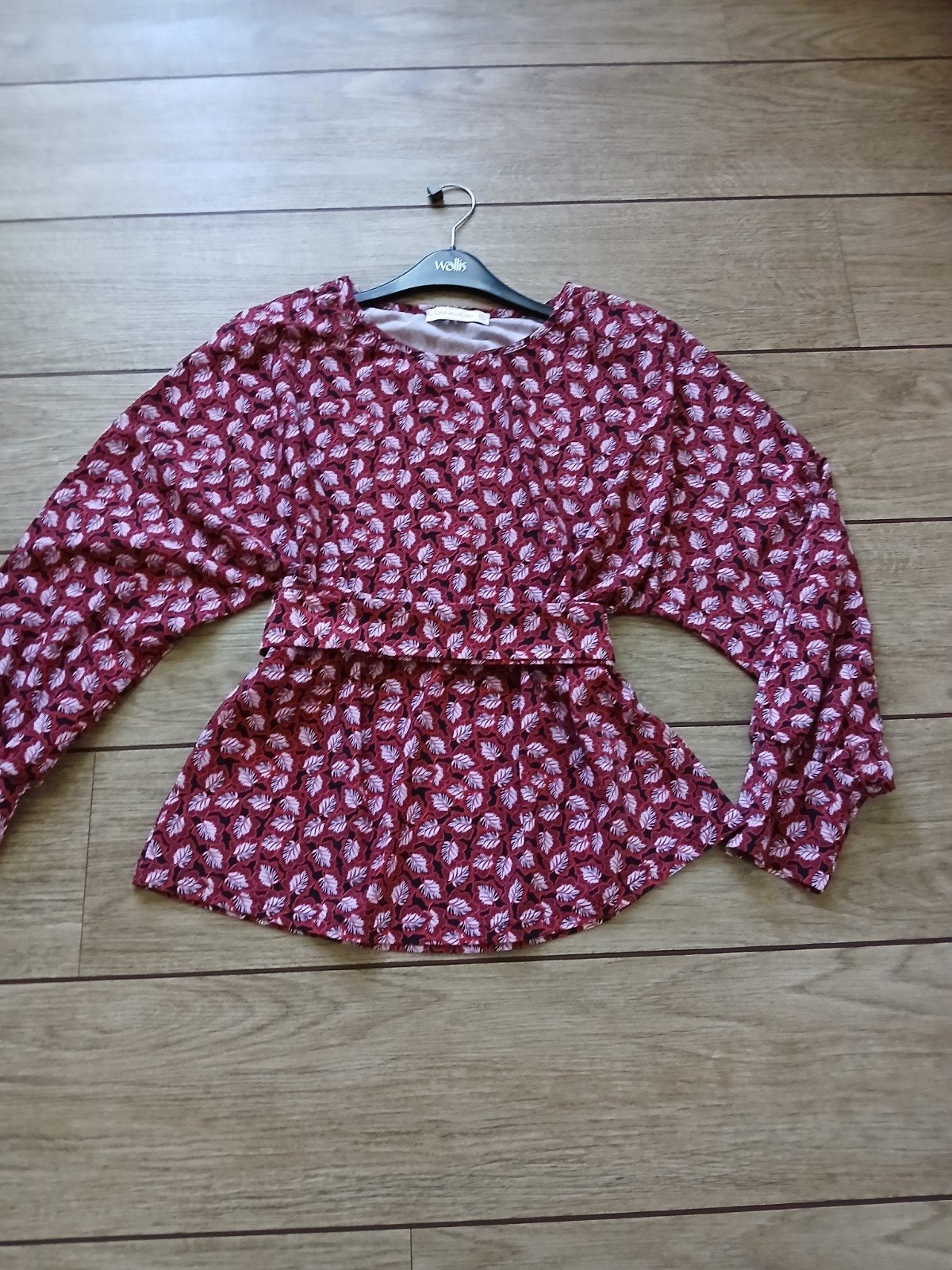 studio anneloes  blouse maat m rood, Ophalen of Verzenden, Zo goed als nieuw, Maat 38/40 (M)