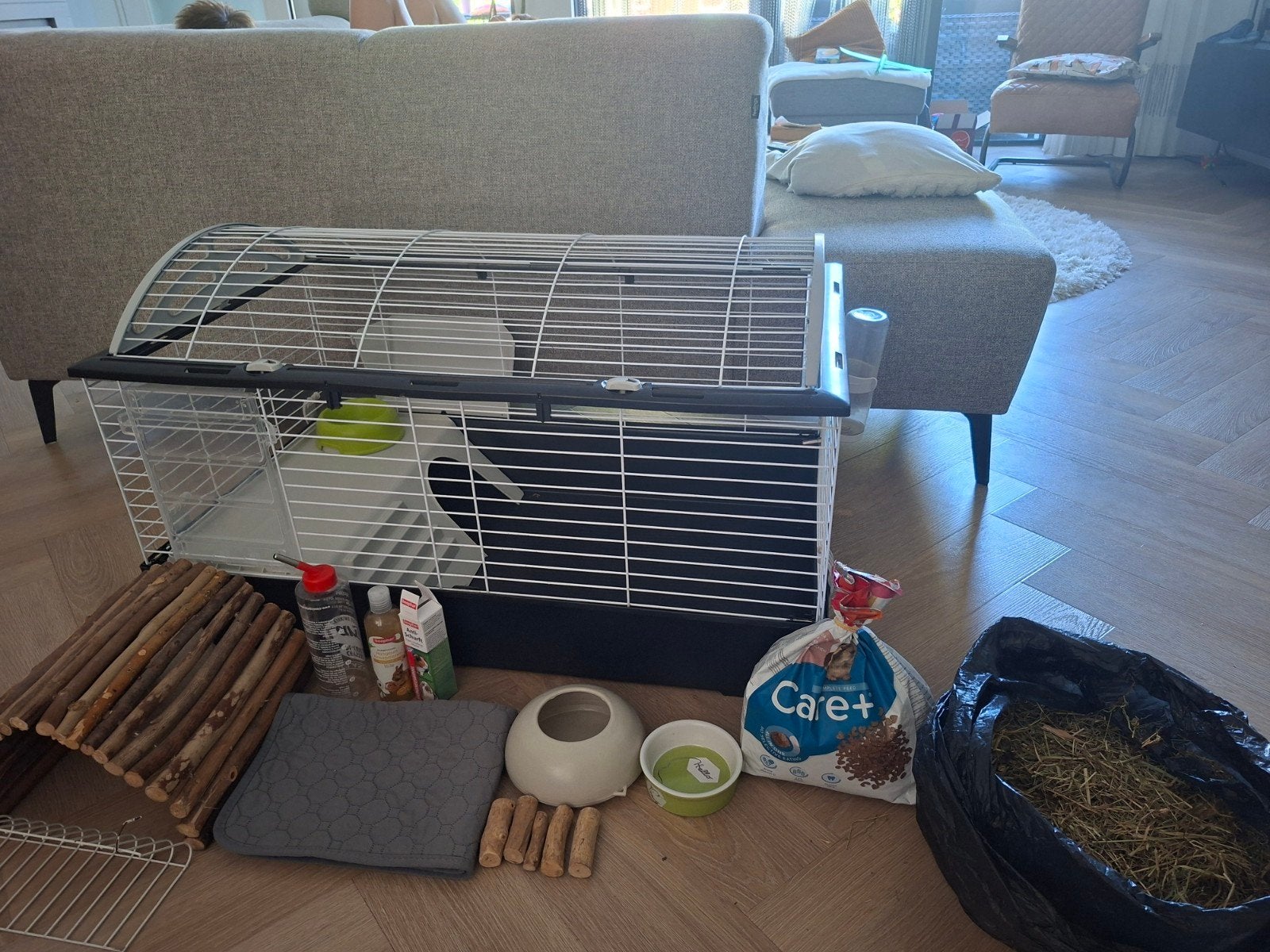 Ferplast  Casita 100 - Dierenverblijf - 96x57x56 Caviakooi, Dieren en Toebehoren, Ophalen, Overige typen