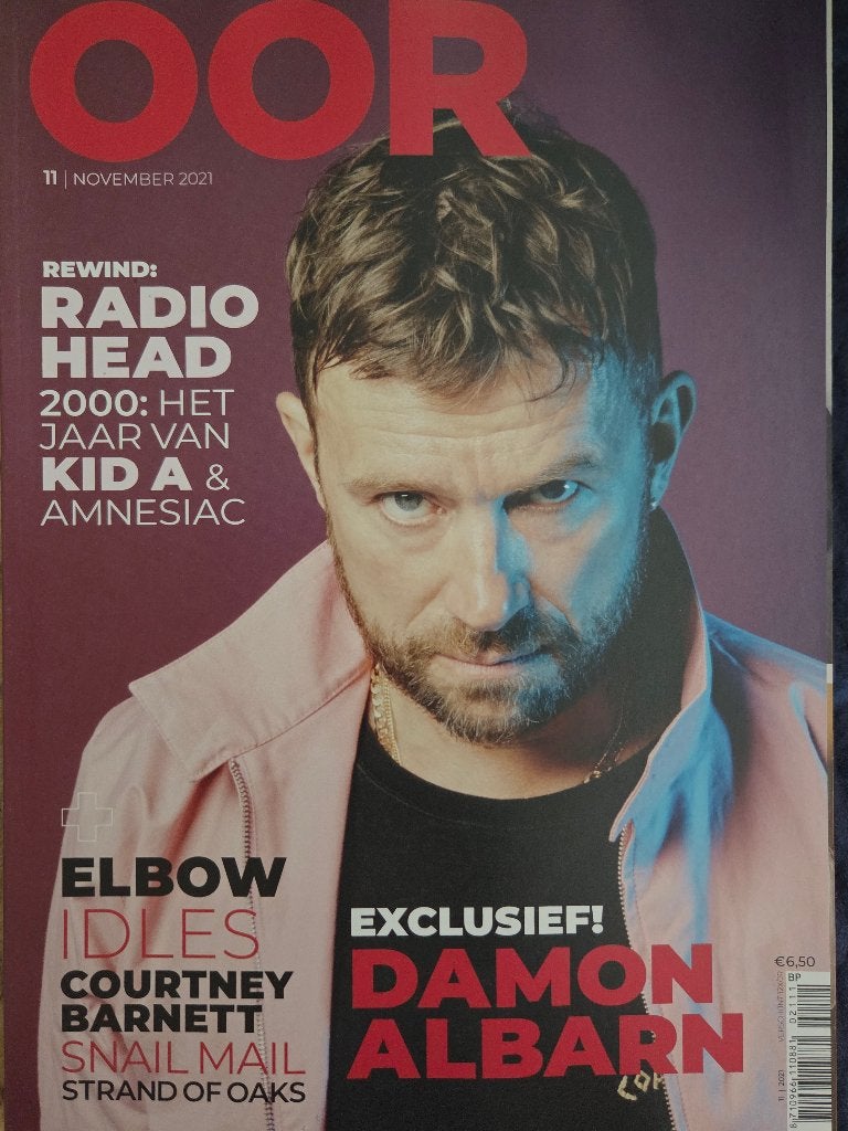 OOR 11-2021 Alburn Radiohead Elbow Idles Barnett Strand of, Ophalen of Verzenden, Zo goed als nieuw, Muziek, Film of Tv