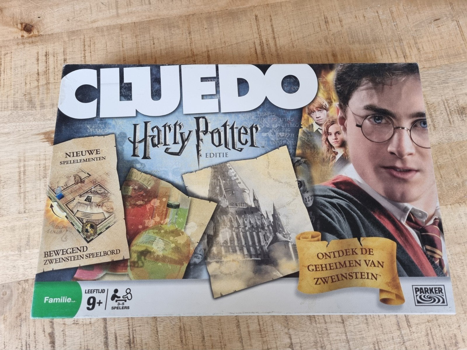 Cluedo Harry Potter Editie Bordspel, Hobby en Vrije tijd, Drie of vier spelers, Ophalen, Gebruikt, Parker