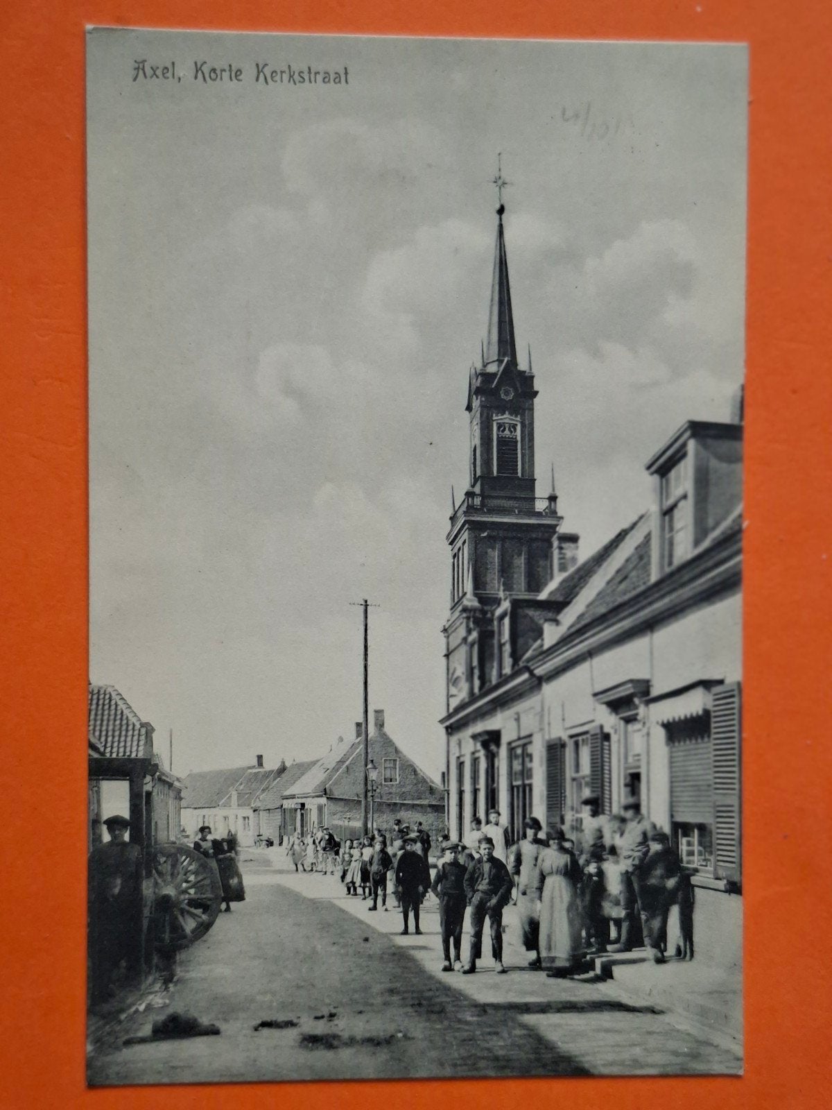 Axel TOPKAART WP30, Verzamelen, Ansichtkaarten | Nederland, Ophalen of Verzenden, Voor 1920