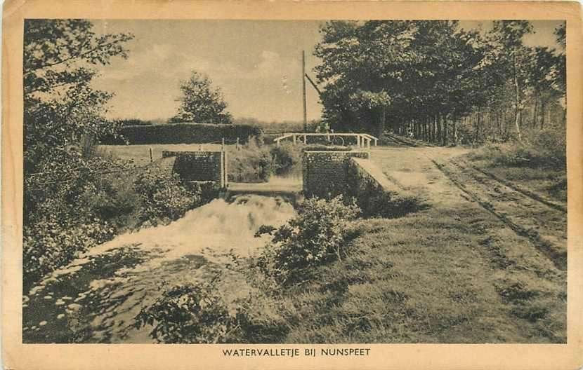 377-167-027 Nunspeet Watervalletje, Verzenden, Voor 1920, Gelderland