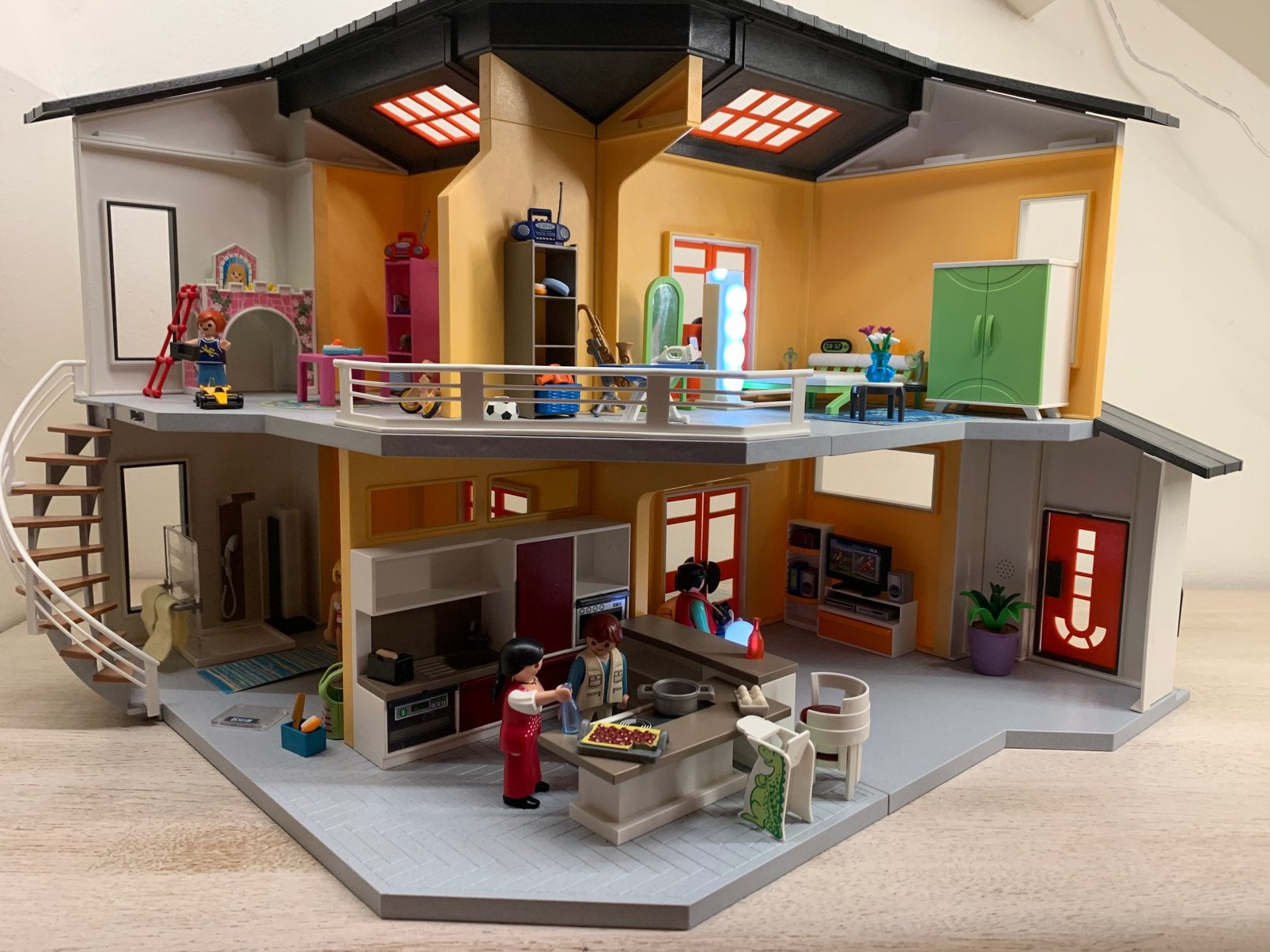 Playmobil woonhuis 9266, Gebouw, Complete set, Ophalen of Verzenden, Zo goed als nieuw