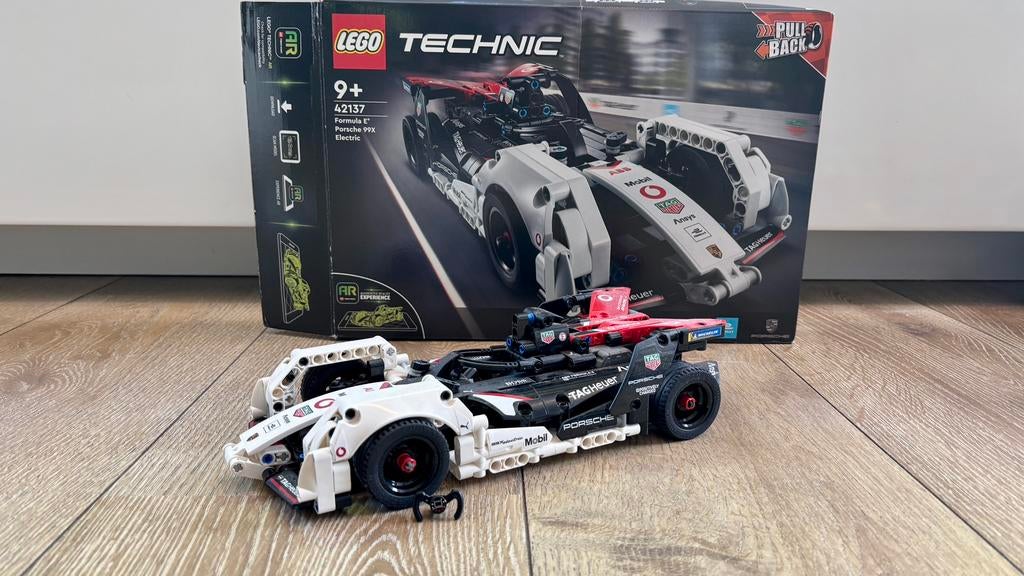 42137 Lego Technic Formula E Porsche 99X Electric, Compleet, Lego, Ophalen of Verzenden, Zo goed als nieuw