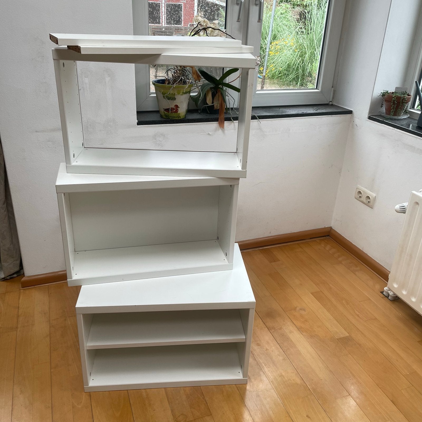 IKEA Besta kastdelen - Wit, Ophalen, Gebruikt