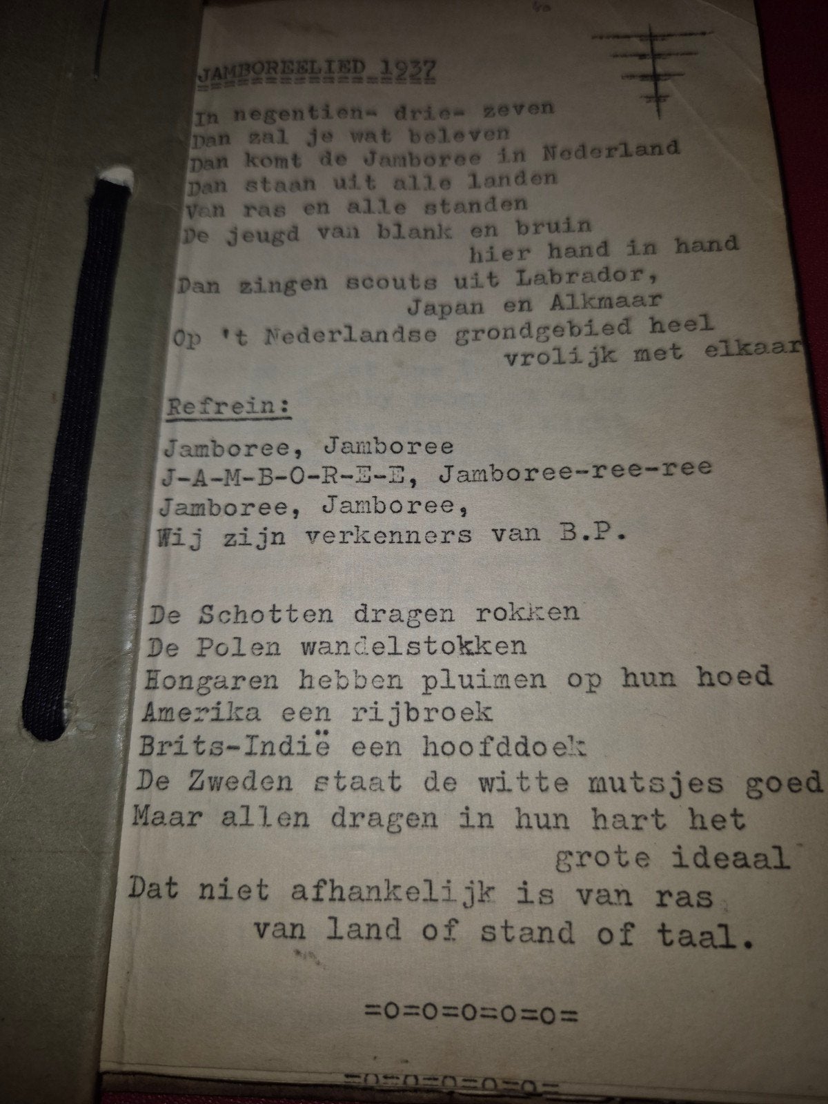 Oud liederenboekje padvinderij scouting., Ophalen of Verzenden, Embleem, Speld of Insigne