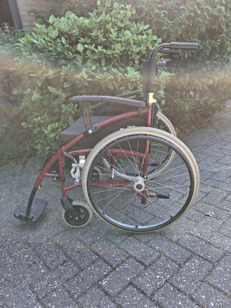 Rolstoel, Diversen, Ophalen, Inklapbaar, Zo goed als nieuw, Handbewogen rolstoel