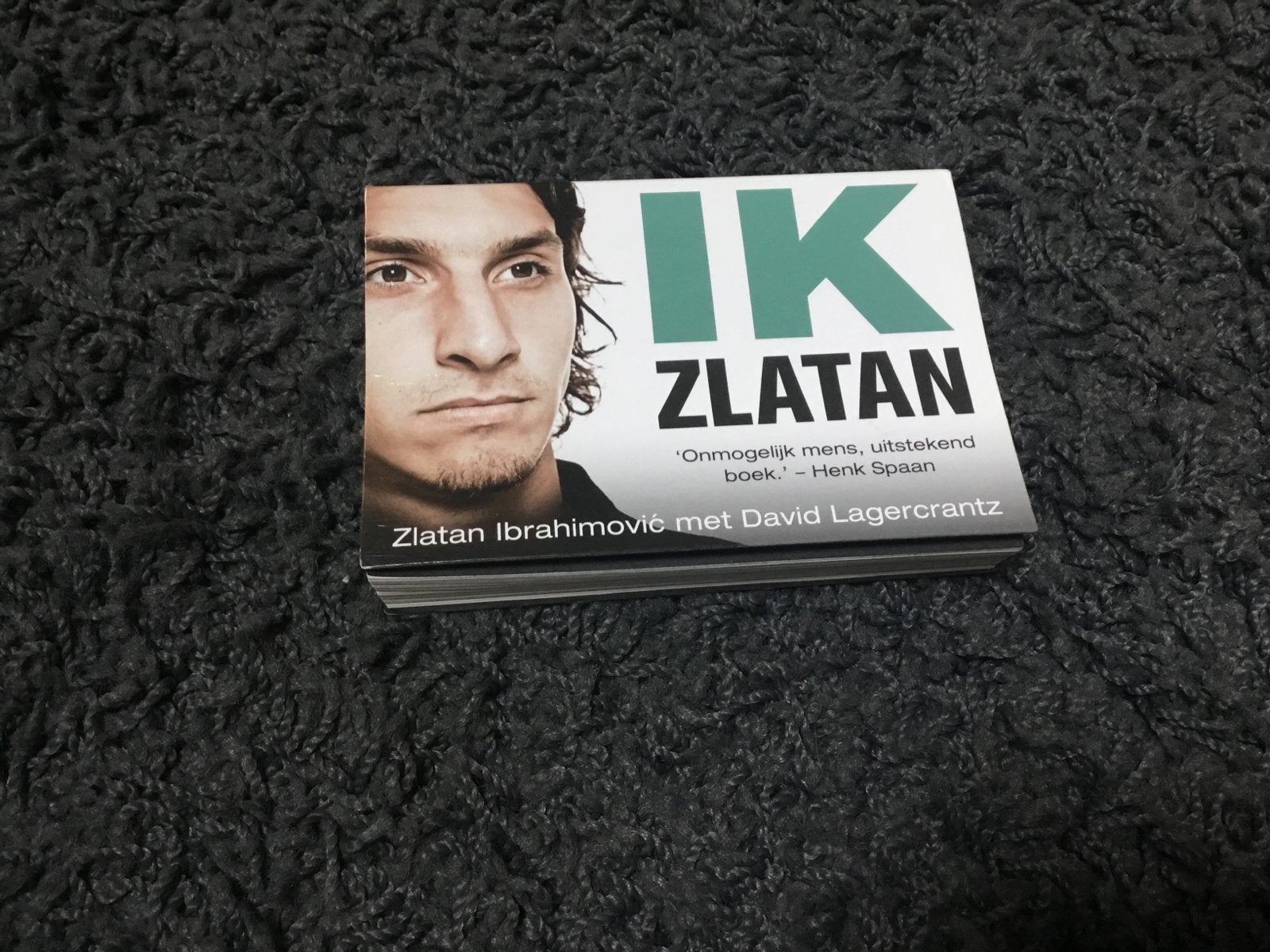 IK ZLATAN - Zlatan Ibrahimović met David Lagercrantz, Ophalen of Verzenden, Gelezen, Sport