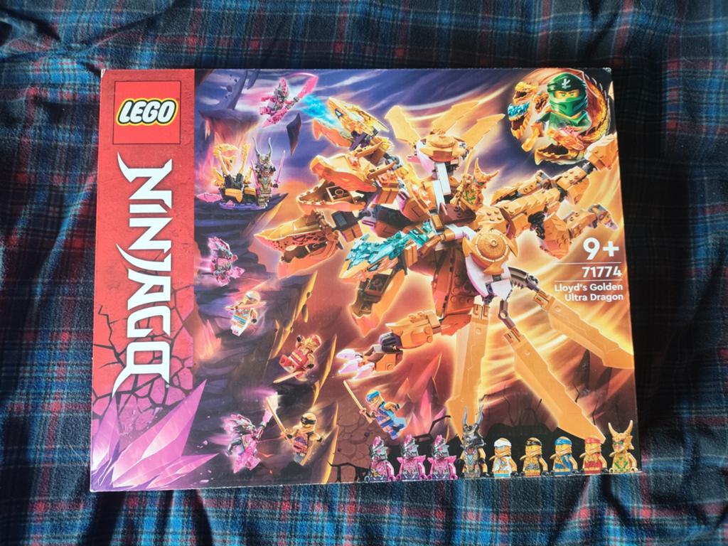LEGO Ninjago 71774 Lloyd's Gouden Ultra Draak Nieuw, Inclusief minifiguren, Lego, Nieuw, Ophalen of Verzenden