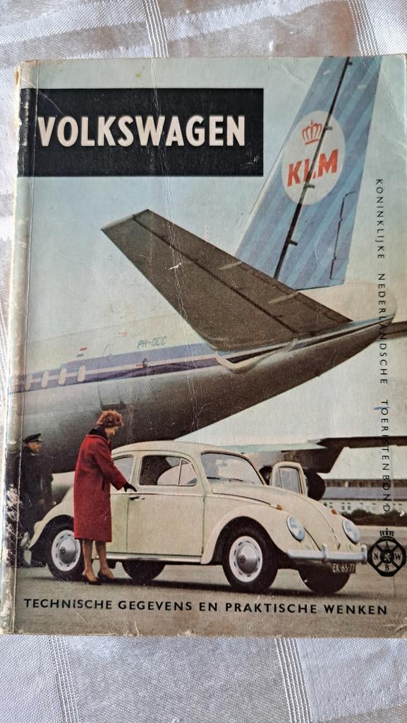 ANWB Volkswagen Kever 1200 boek 1961, Boeken, Ophalen of Verzenden, Gelezen
