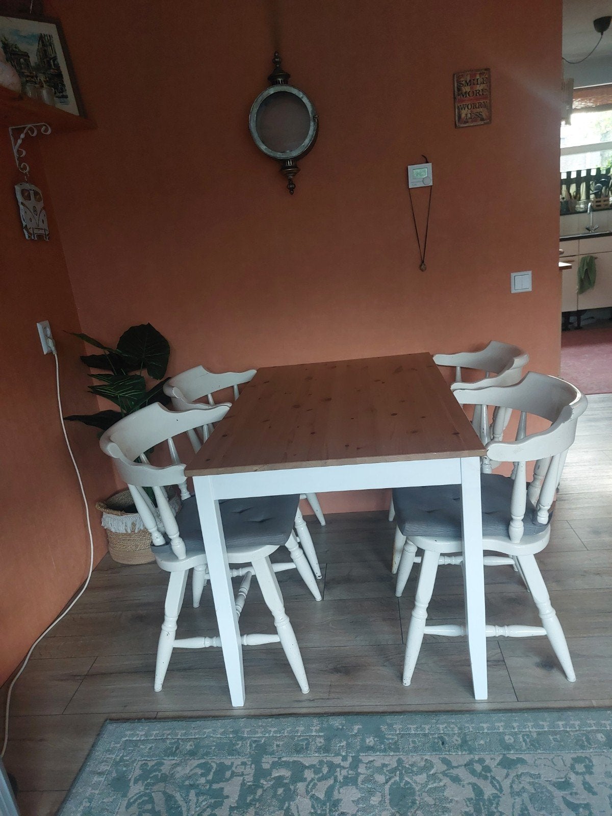ikea Lerhamn eettafel, Ophalen, Gebruikt, 100 tot 150 cm, 50 tot 100 cm