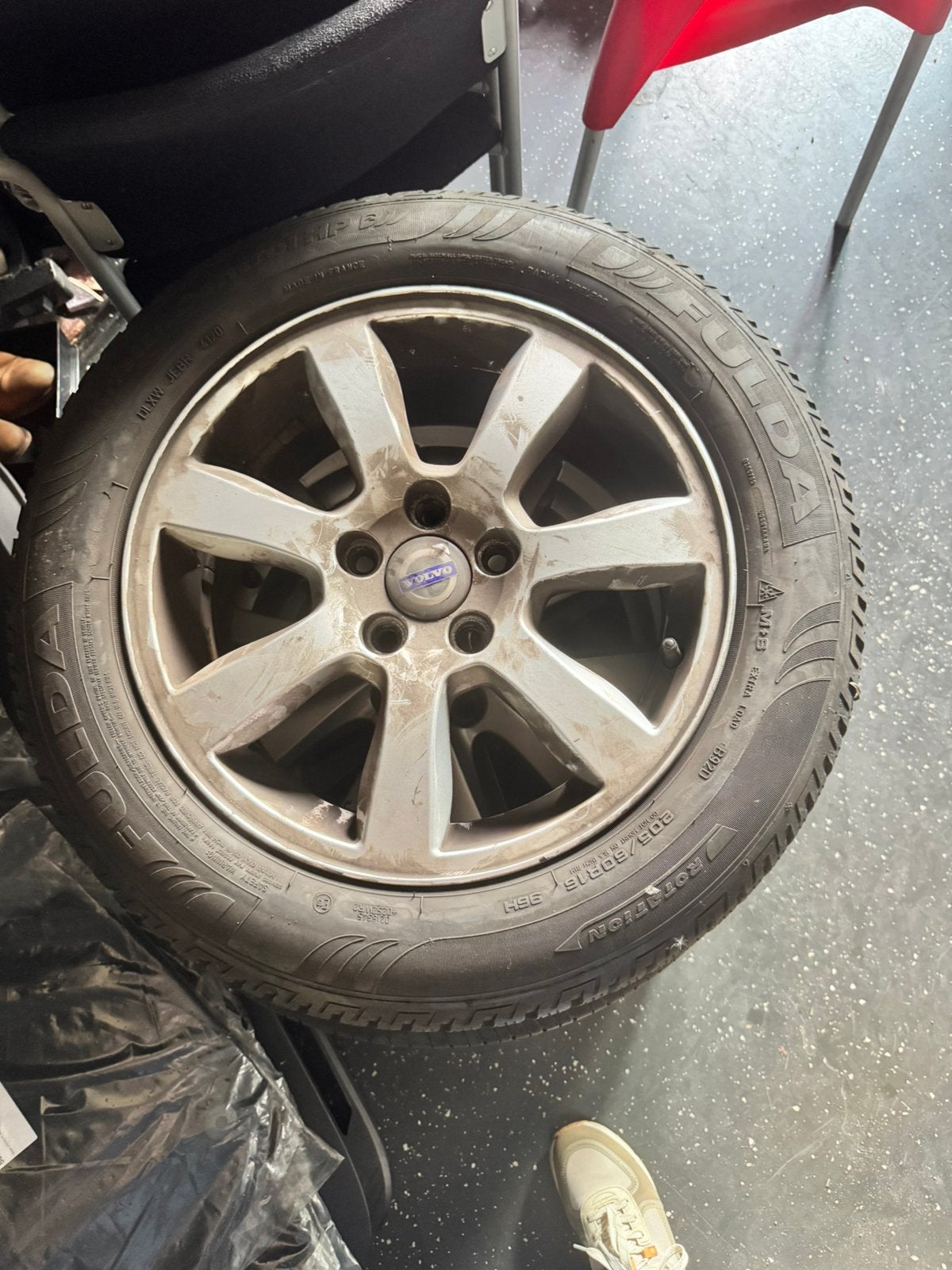 Originele Volvo 16 inch velg evt v reservewiel te gebruiken, 16 inch, Zomerbanden, 205 mm, Ophalen of Verzenden