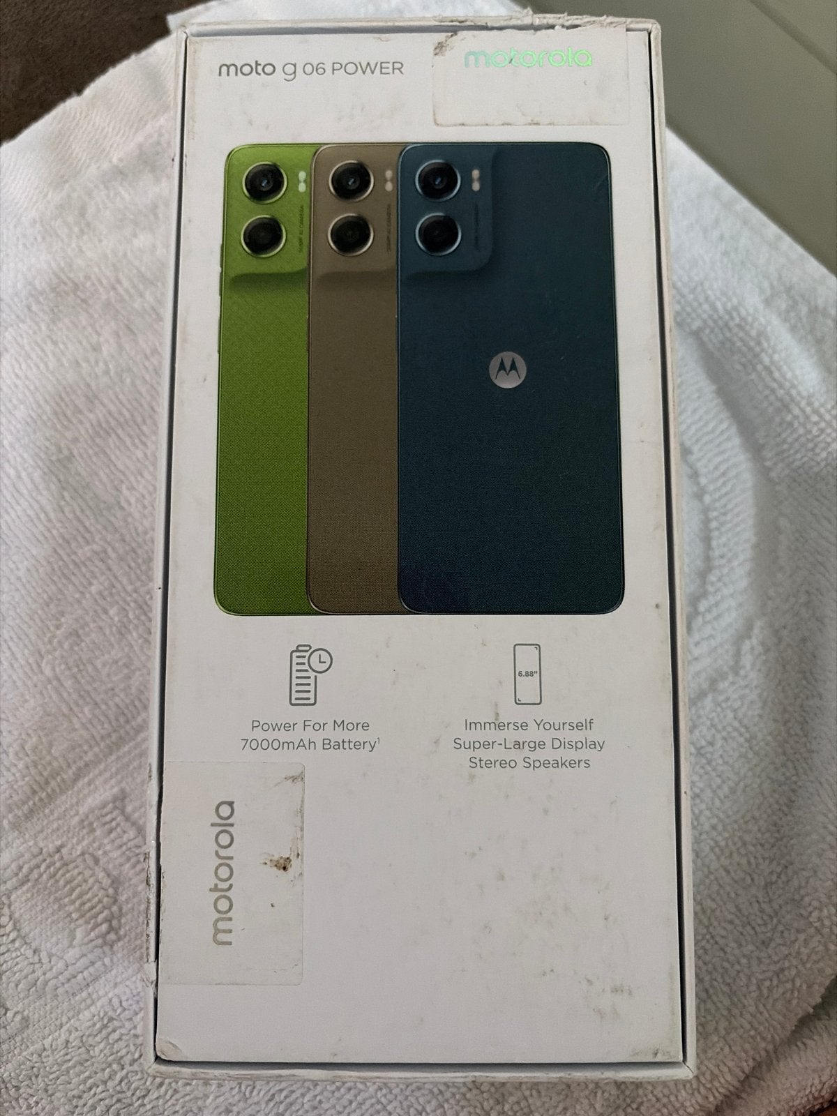 Motorola Moto G06 Power (Nieuw in doos), Nieuw, Ophalen of Verzenden, Klassiek of Candybar, Zonder simlock