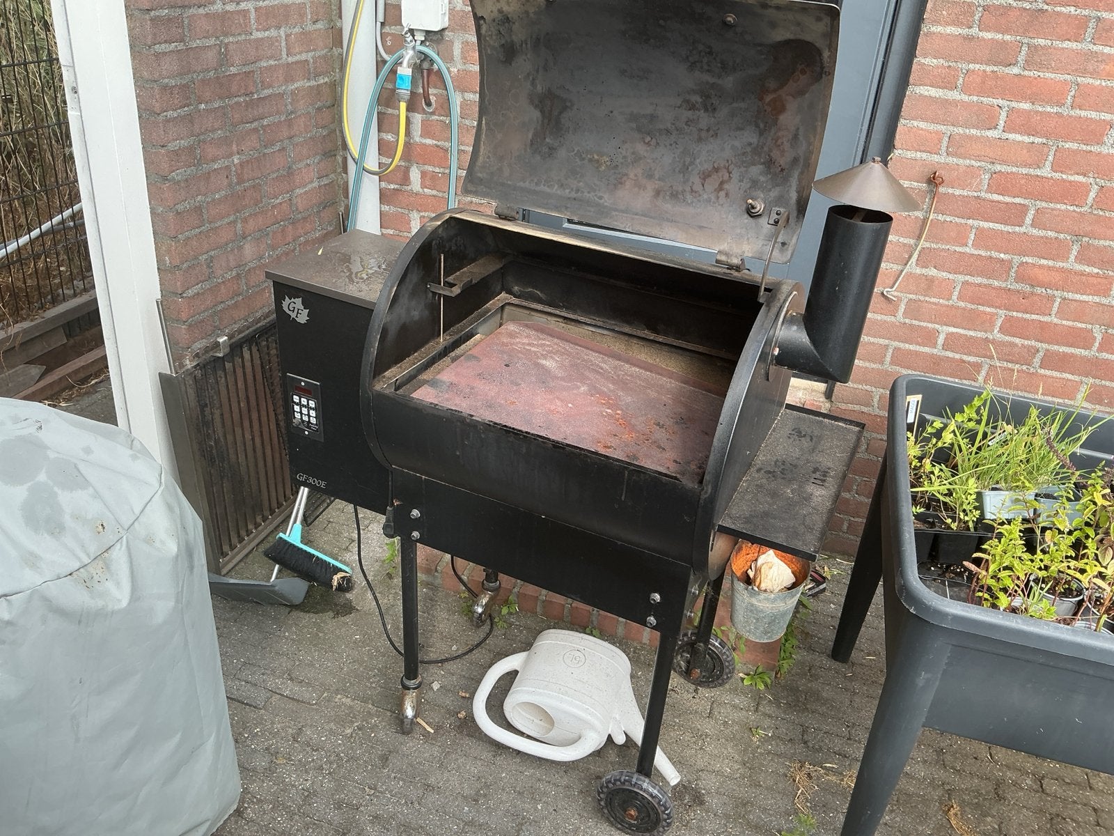 Pelletgrill Green Forest GF300E - Catering 10-25 personen, Ophalen, Gebruikt