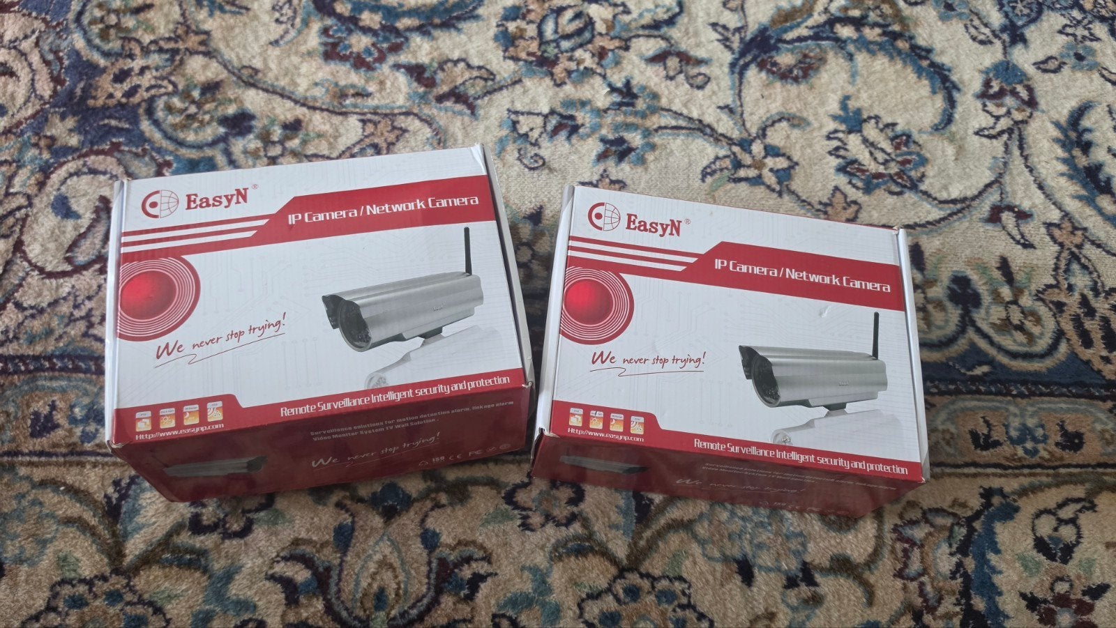 2 EasyN IP Camera / Netwerk Camera - Nieuw in doos, Audio, Tv en Foto, Ophalen of Verzenden, Nieuw, Buitencamera