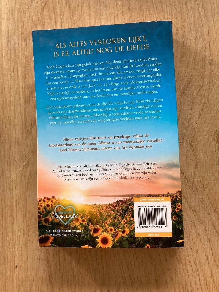 boek Luke Allnutt, Ophalen of Verzenden, Zo goed als nieuw
