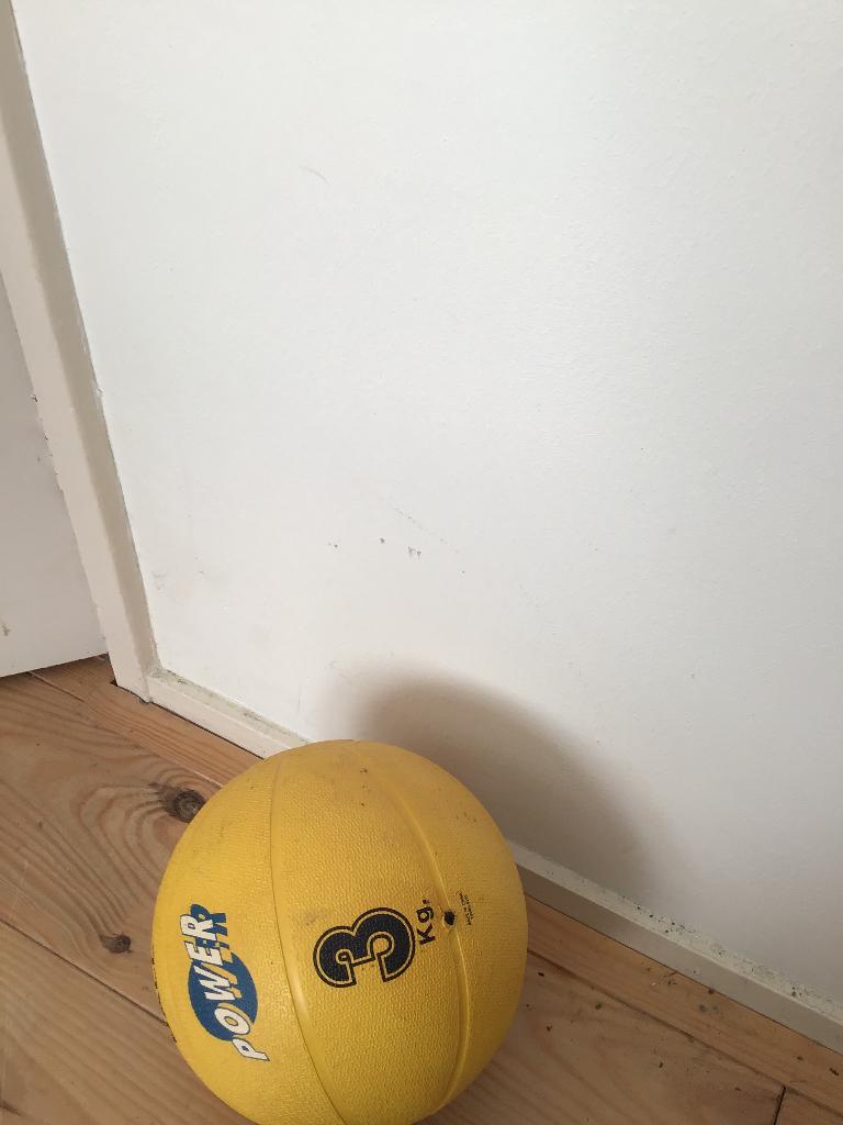 Medicijnbal 3kg, Ophalen, Zo goed als nieuw, Dumbbell