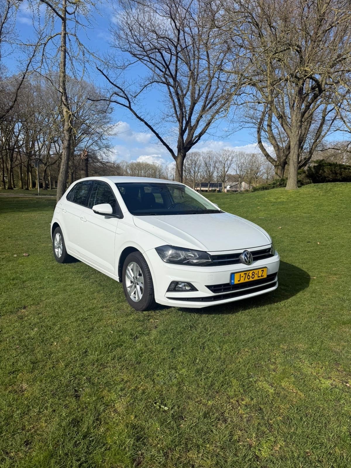 Volkswagen Polo 1.0 TSI 95pk 2020 Wit, Auto's, Voorwielaandrijving, 95 pk, 1055 kg, Origineel Nederlands