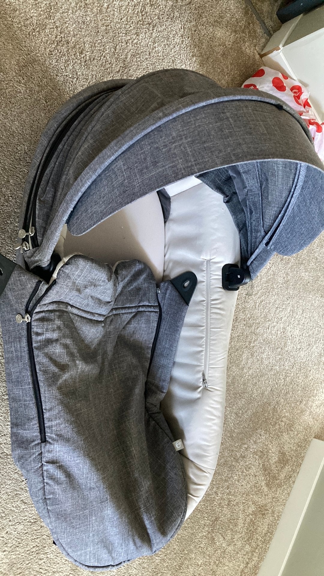 Kinderwagen bak wieg stokke, Ophalen of Verzenden, Gebruikt, Overige merken