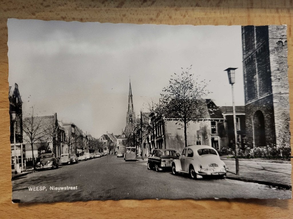 ansicht WEESP Nieuwstraat, Ophalen of Verzenden, Voor 1920, Noord-Holland