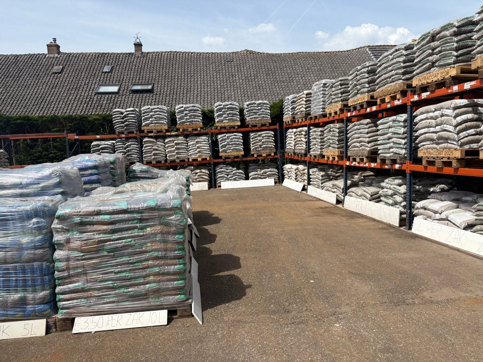 OUTLET ZAND GRIND GROND BOOMSCHORS HYDROKORRELS, Ophalen, Nieuw, Wit
