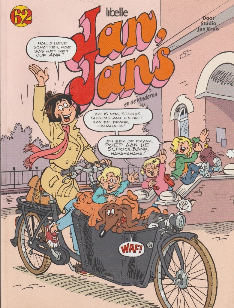 Jan Jans en de kinderen 62, Eén stripboek, Ophalen of Verzenden, Zo goed als nieuw