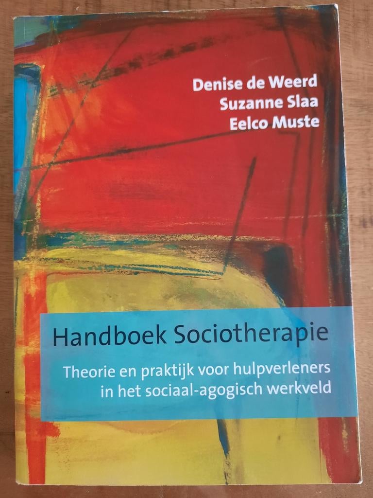 Handboek Sociotherapie - Theorie en praktijk, Zo goed als nieuw, Gamma, Denise de Weerd, Suzanne Slaa, Eelco Muste, HBO