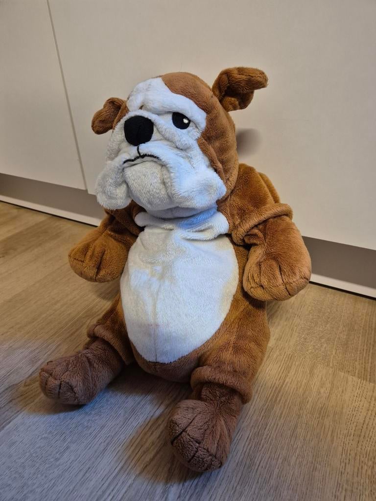 IKEA bulldog hond knuffel 37 cm gosig, Ophalen of Verzenden