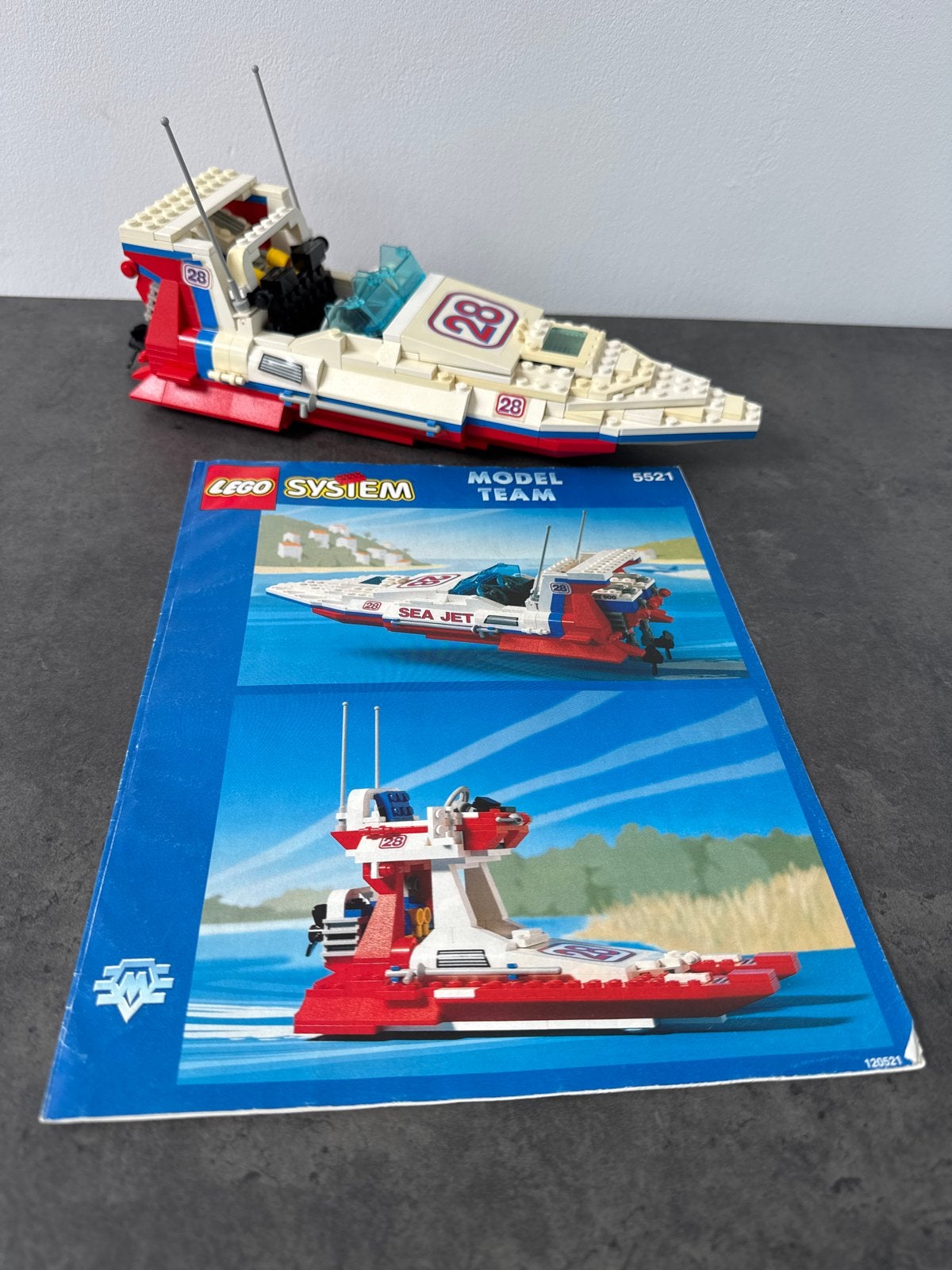 Lego 5521 Sea Jet - Model Team, Gebruikt, Overige thema's, Lego, Ophalen of Verzenden