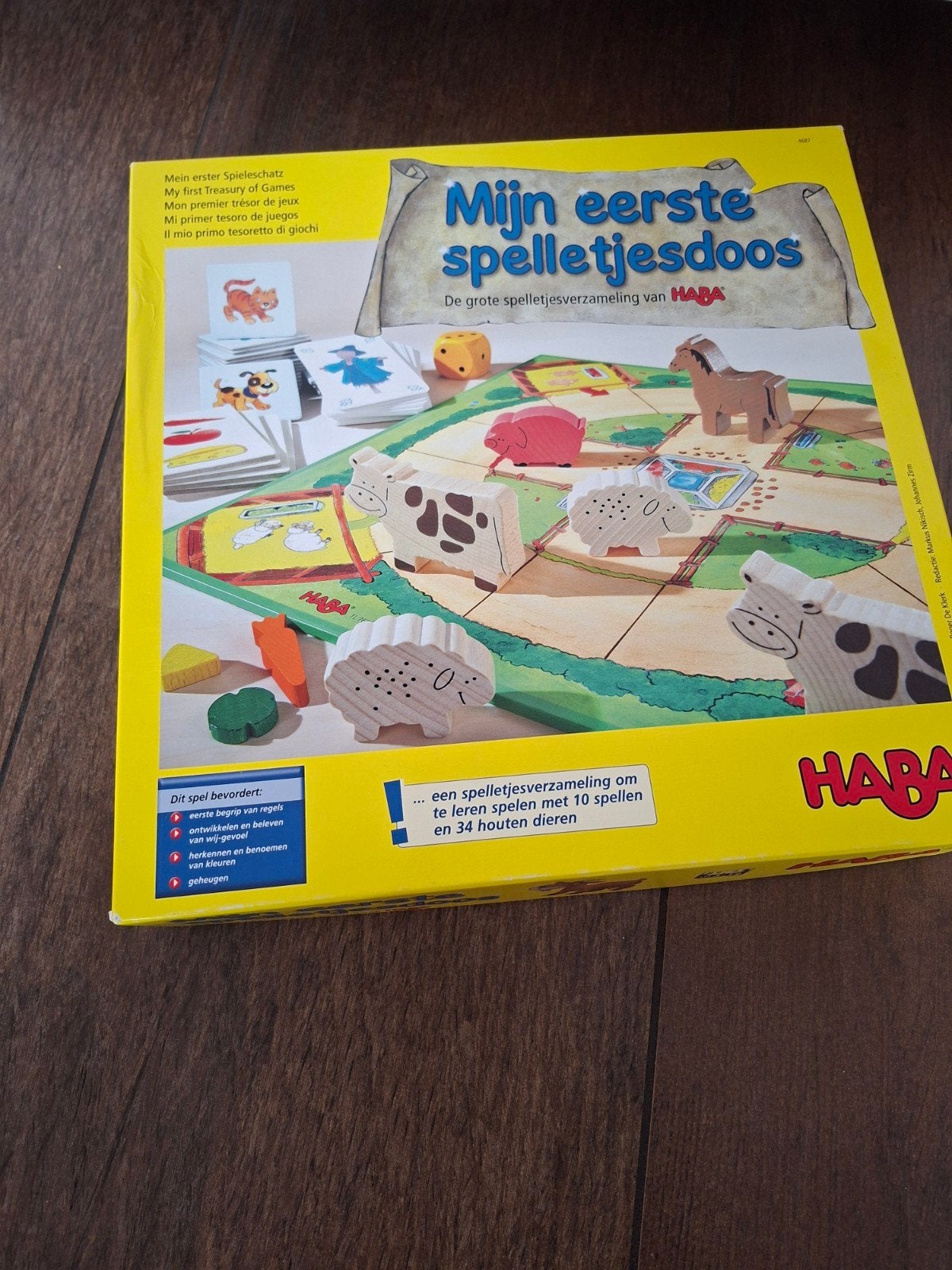 Haba mijn eerste spellendoos, Ophalen of Verzenden, Zo goed als nieuw