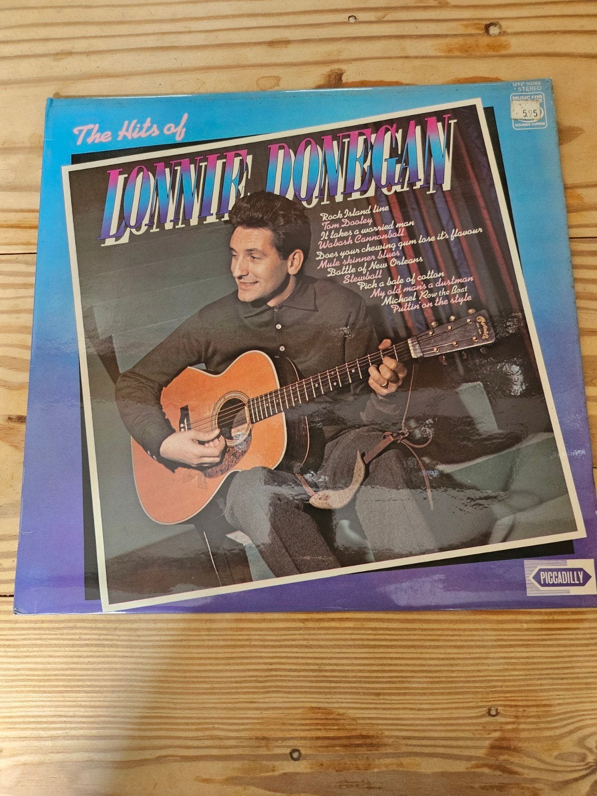 Lonnie Donegan - The Hits of Lonnie Donegan LP, LP, Gebruikt, Pop, Ophalen of Verzenden