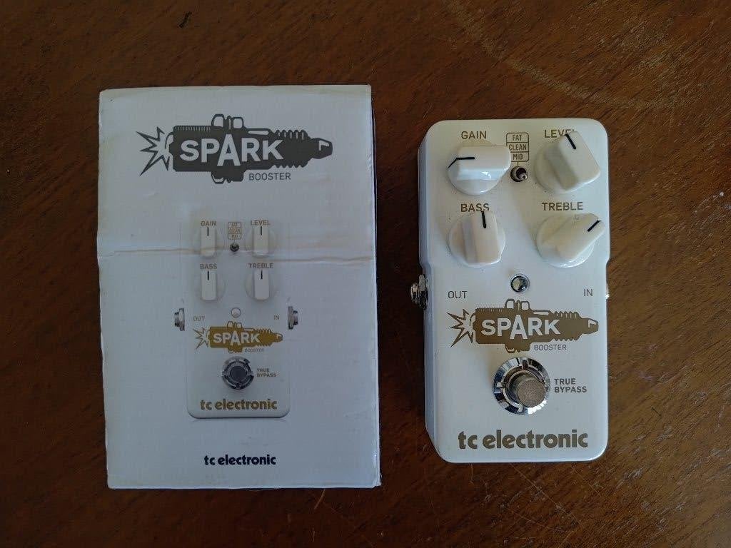 TC Electronic Spark Booster, Ophalen of Verzenden, Zo goed als nieuw, Distortion, Overdrive of Fuzz