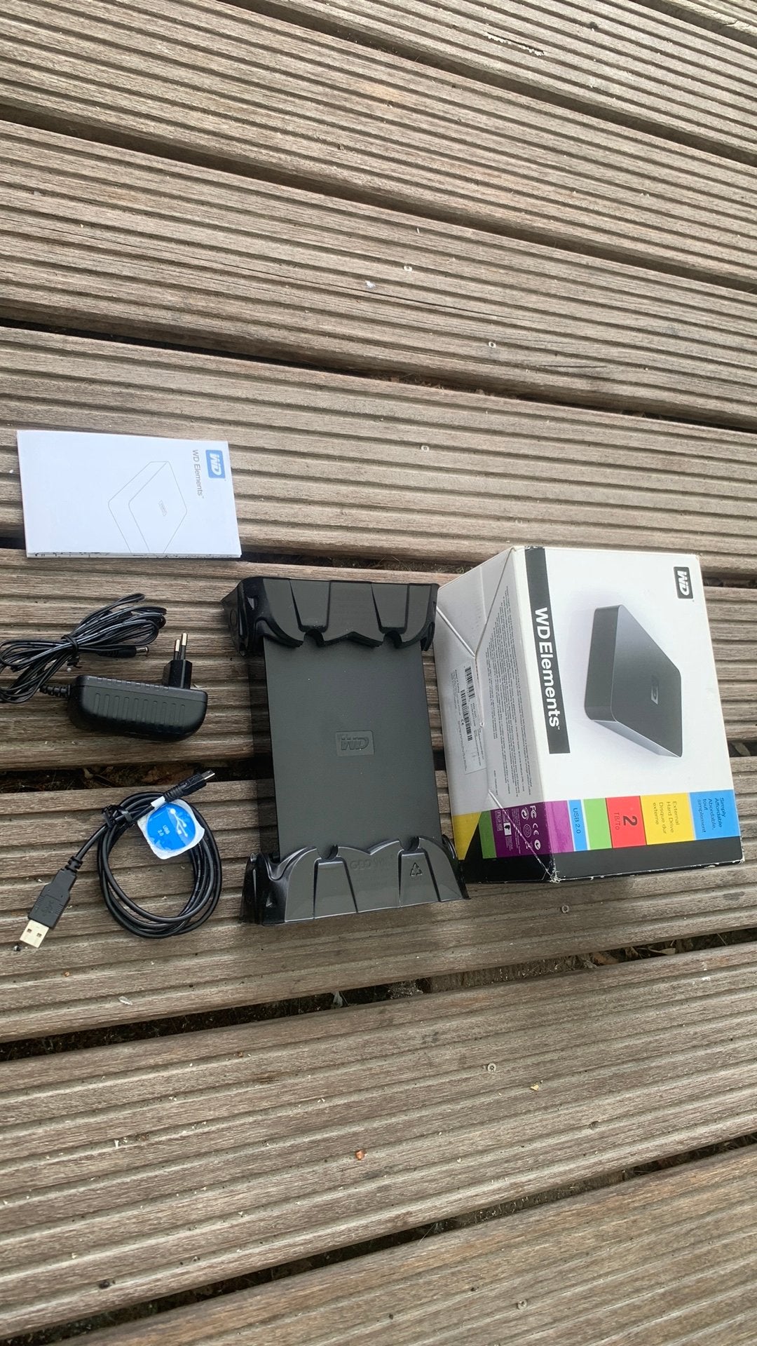 Nieuw Western Digital  Desktop 2TB  externe harde schijf, Western Digital, Verzenden, HDD, Nieuw