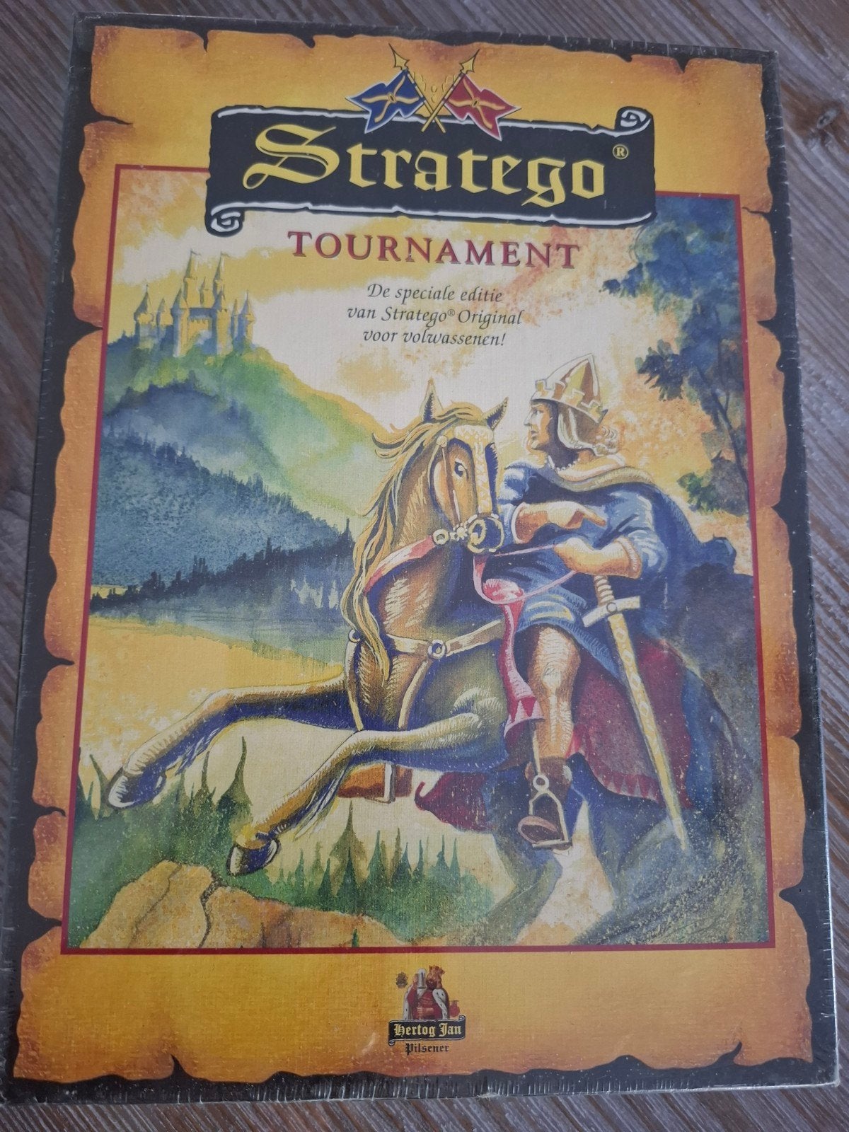 Stratego Tournament Hertog Jan - Speciale Editie, Hobby en Vrije tijd, Gezelschapsspellen | Bordspellen, Een of twee spelers, Ophalen of Verzenden